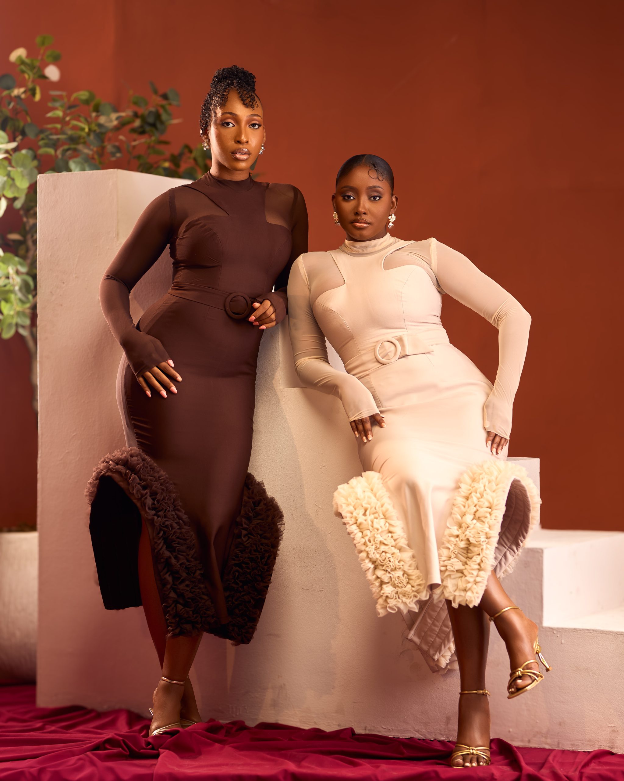 Kelly Dress - Warm Neutrals