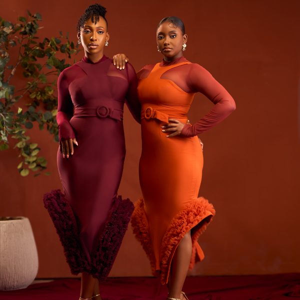 Kelly Dress - Rust & Rouge Edit